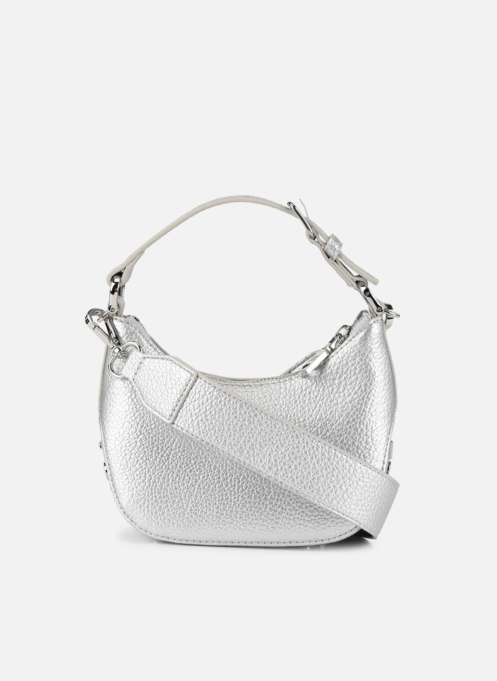LOVE MOSCHINO BORSA A MANO CON TRACOLLA ARGENTO