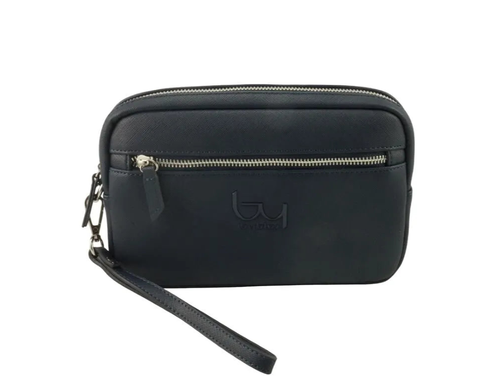 BY BYBLOS POCHETTE CITY CON LOGO NERA