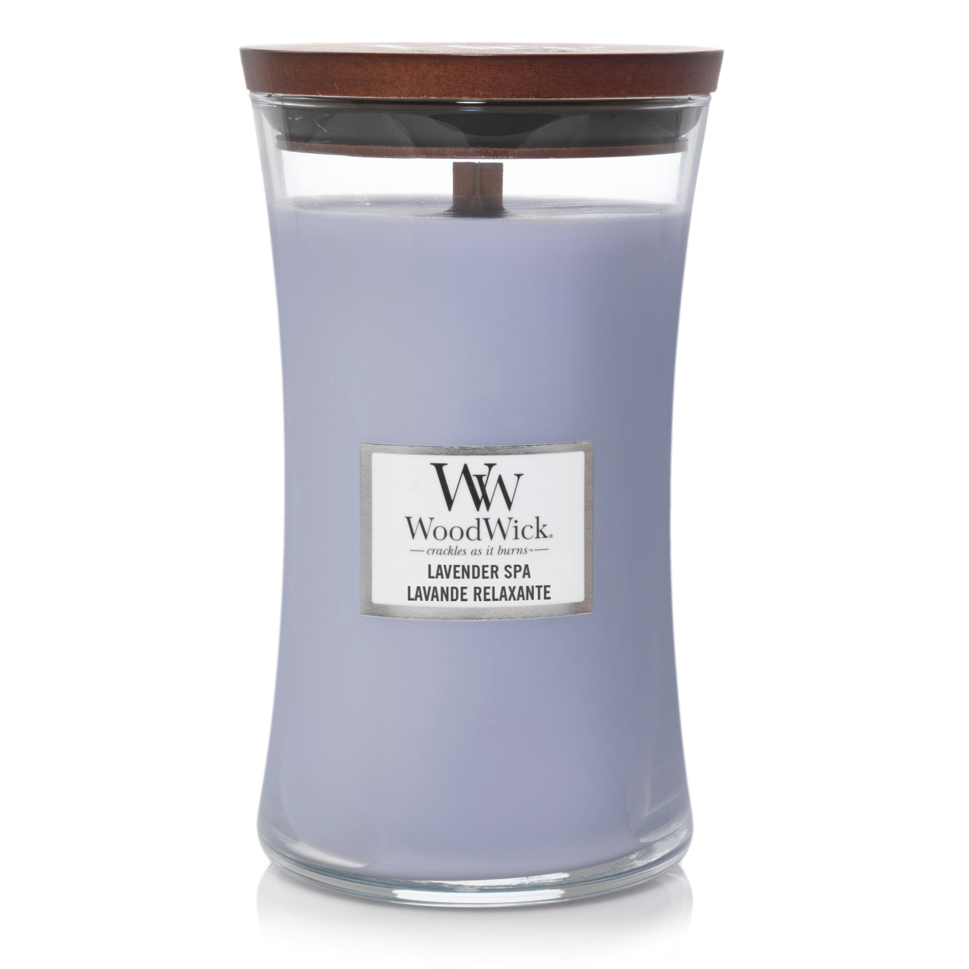 Candela Lavender Spa WoodWick