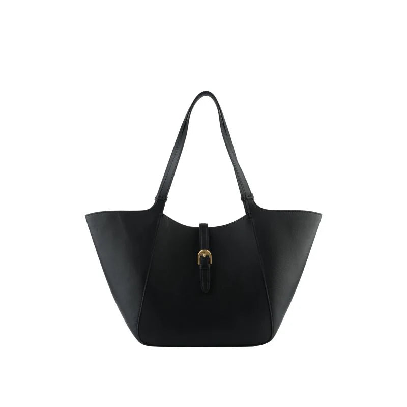 Borsa tote nera taglia L Pourchet