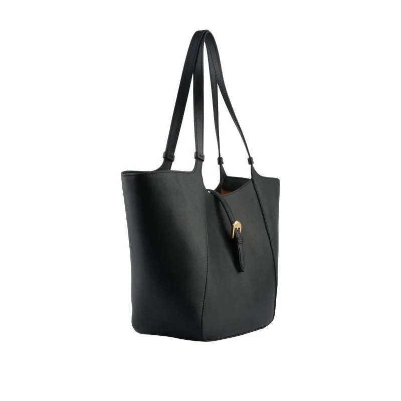 Borsa tote nera taglia L Pourchet