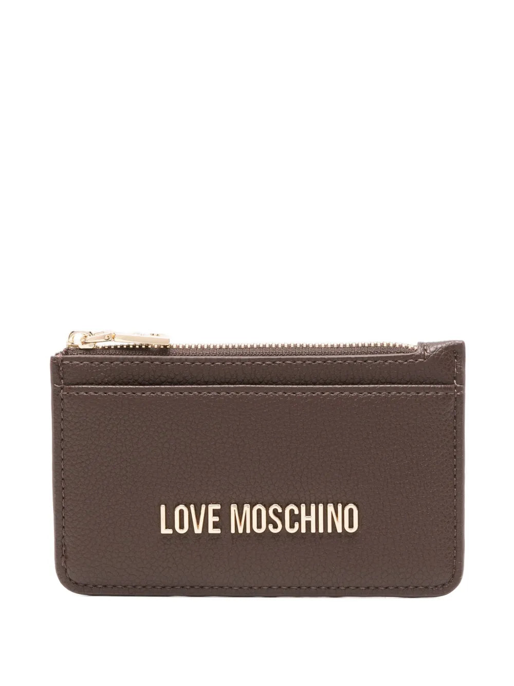 PORTACARTE LOVE MOSCHINO TESTA DI MORO
