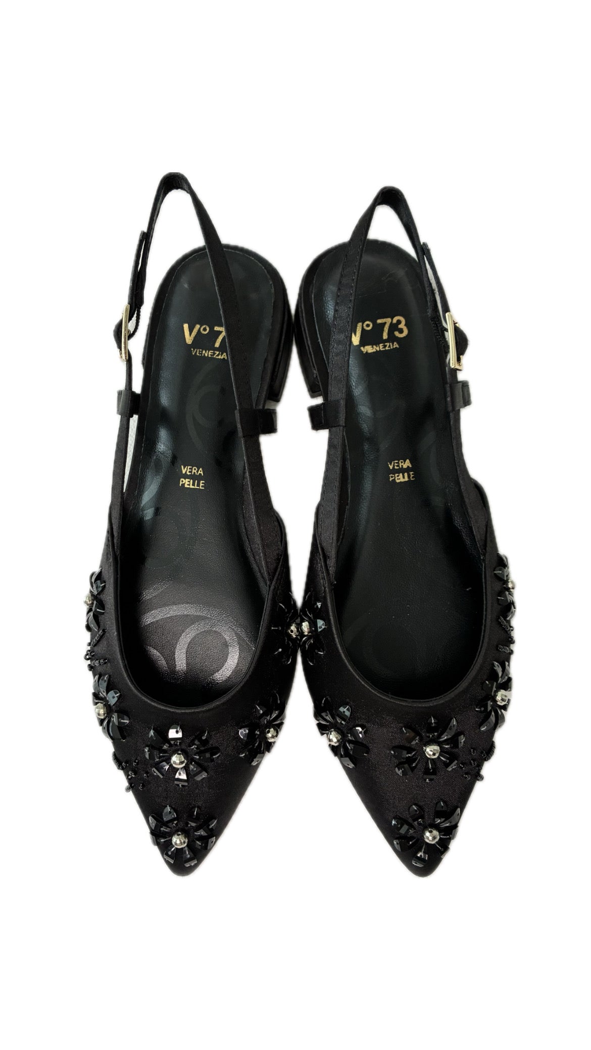 Slingback Kayla V73 nero