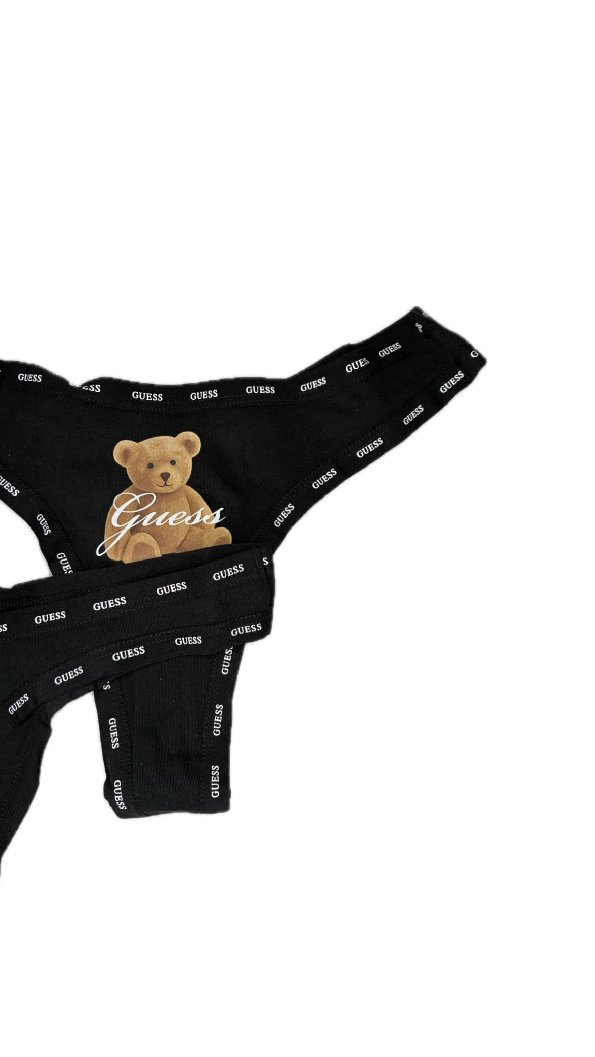 3 pack tanga cotone orsetto Guess