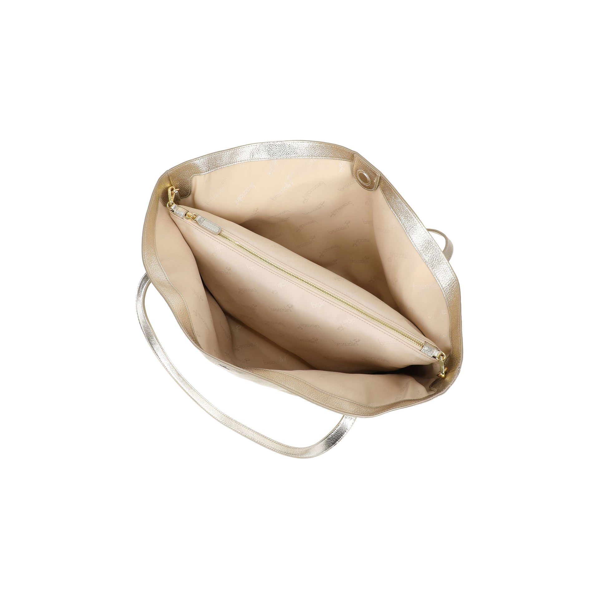 BRACCIALINI BORSA ARIEL ORO