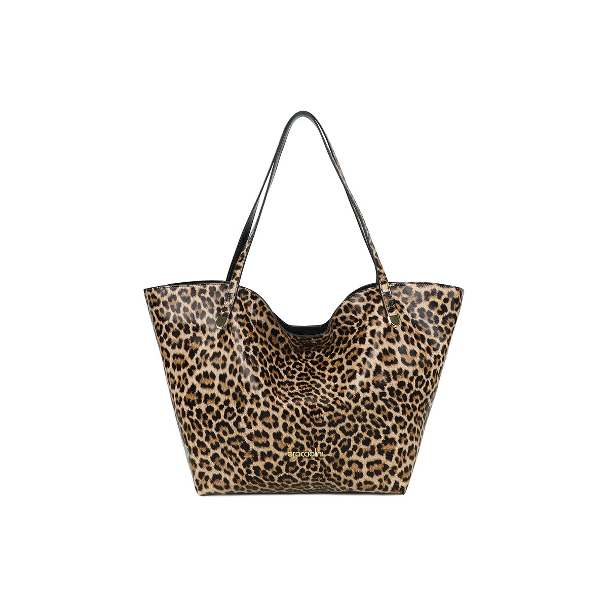 BRACCIALINI BORSA ARIEL LEOPARDATA