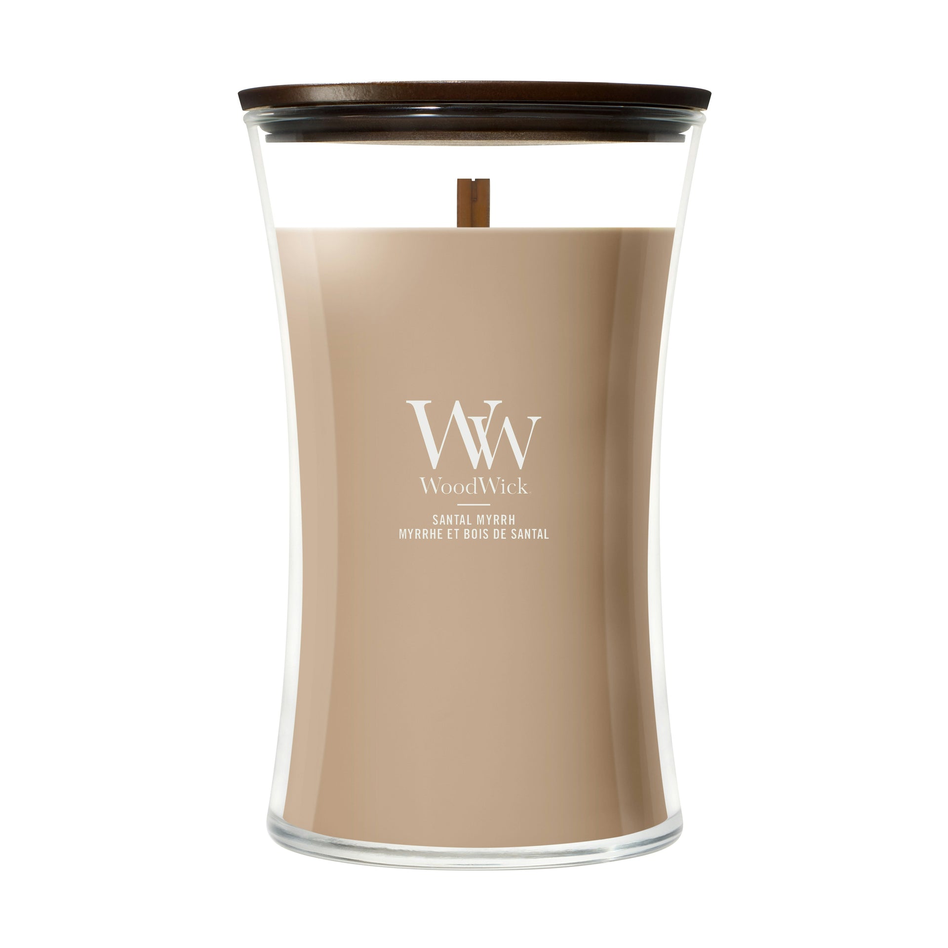Candela Santal Myrrh WoodWick
