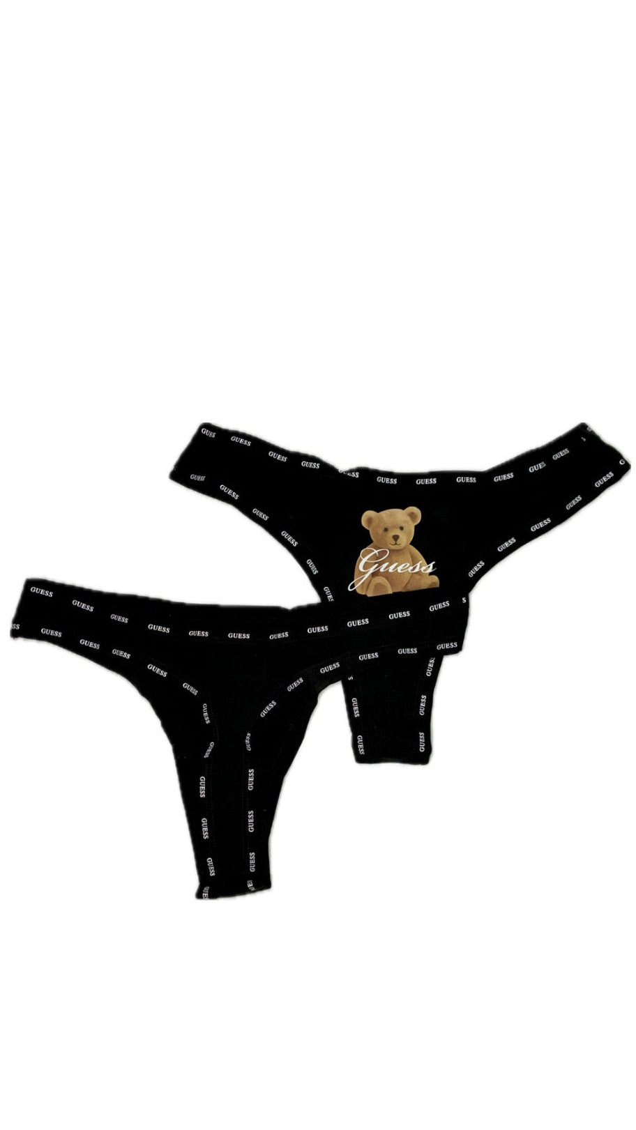 3 pack tanga cotone orsetto Guess