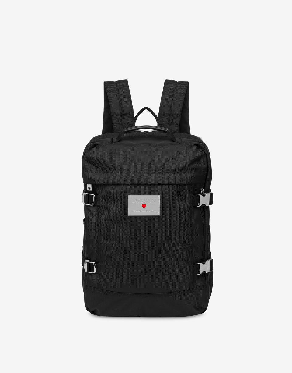 LOVE MOSCHINO ZAINO DA VIAGGIO IN NYLON