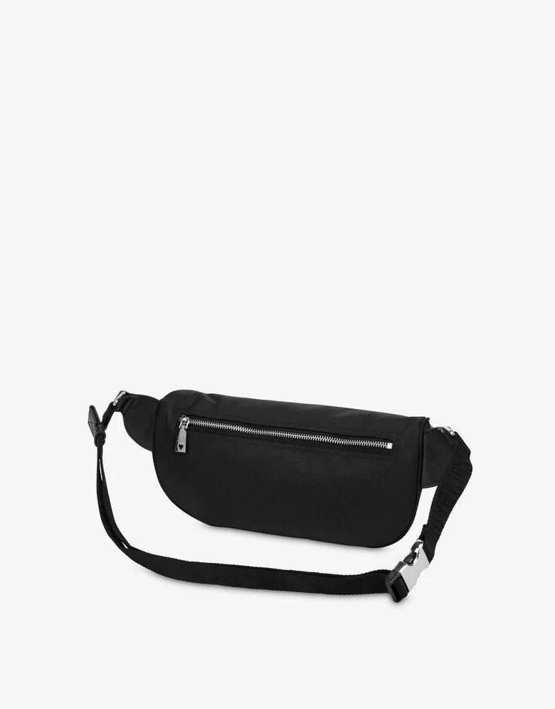 LOVE MOSCHINO MARSUPIO IN NYLON NERO