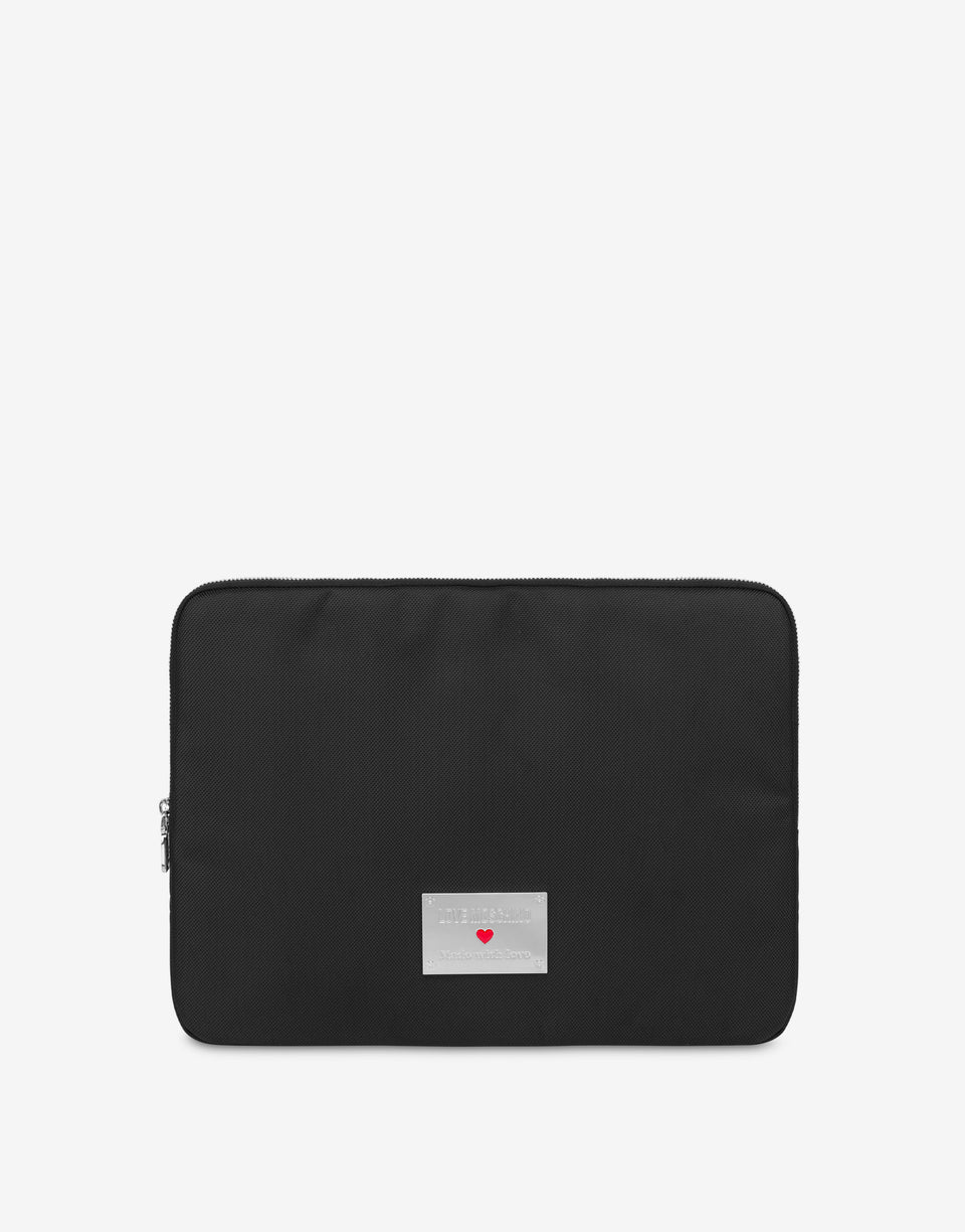 LOVE MOSCHINO PORTA PC IN NYLON