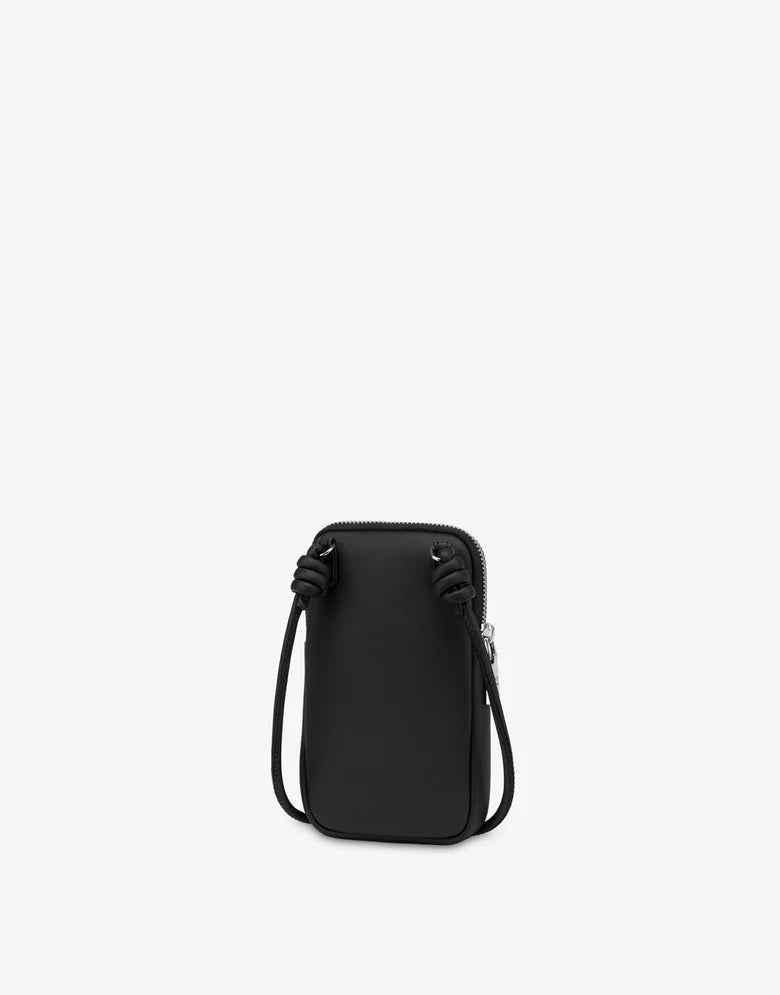 LOVE MOSCHINO PORTACELLULARE CON LOGO SFUMATO