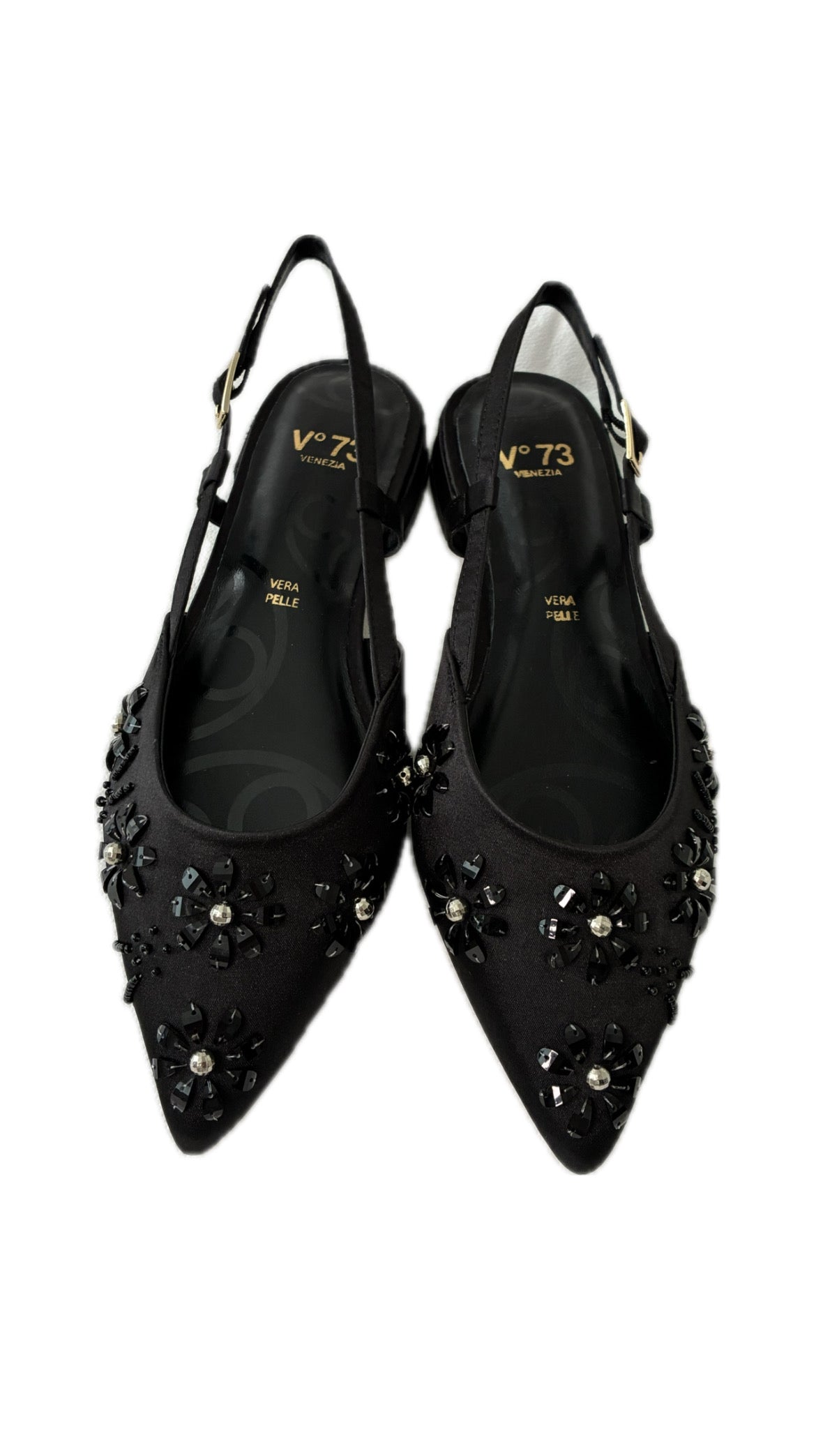 Slingback Kayla V73 nero