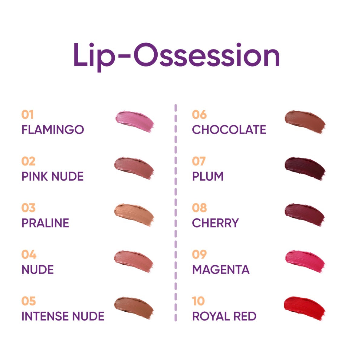Lip-Ossession – Rossetto cremoso  Nejha