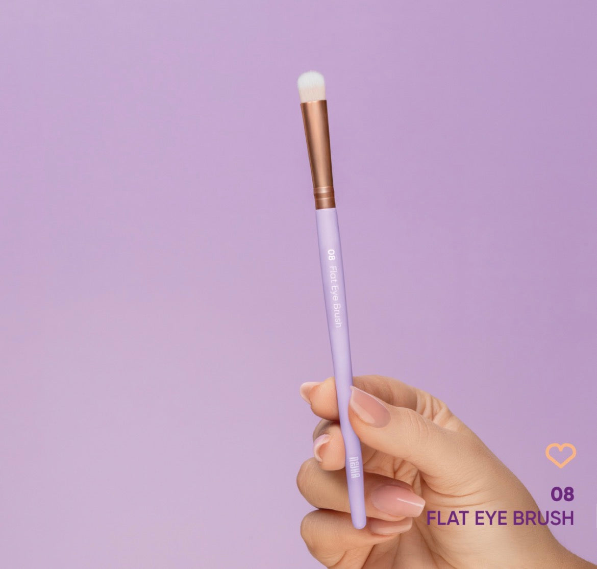 08 Flat Eye Brush – Pennello Occhi Piatto