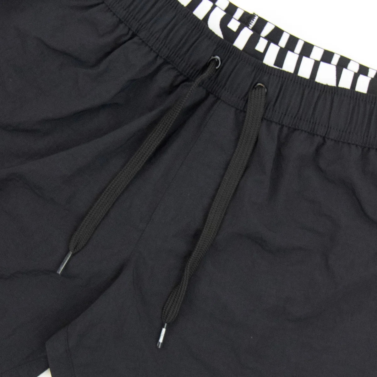 MOSCHINO SWIM COSTUME DA BAGNO XS BANDA CON LOGO NERO