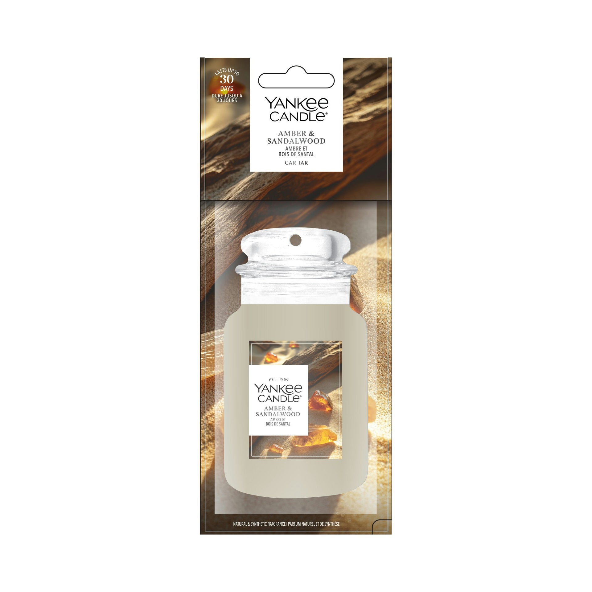 Profumatore auto Amber & Sandalwood