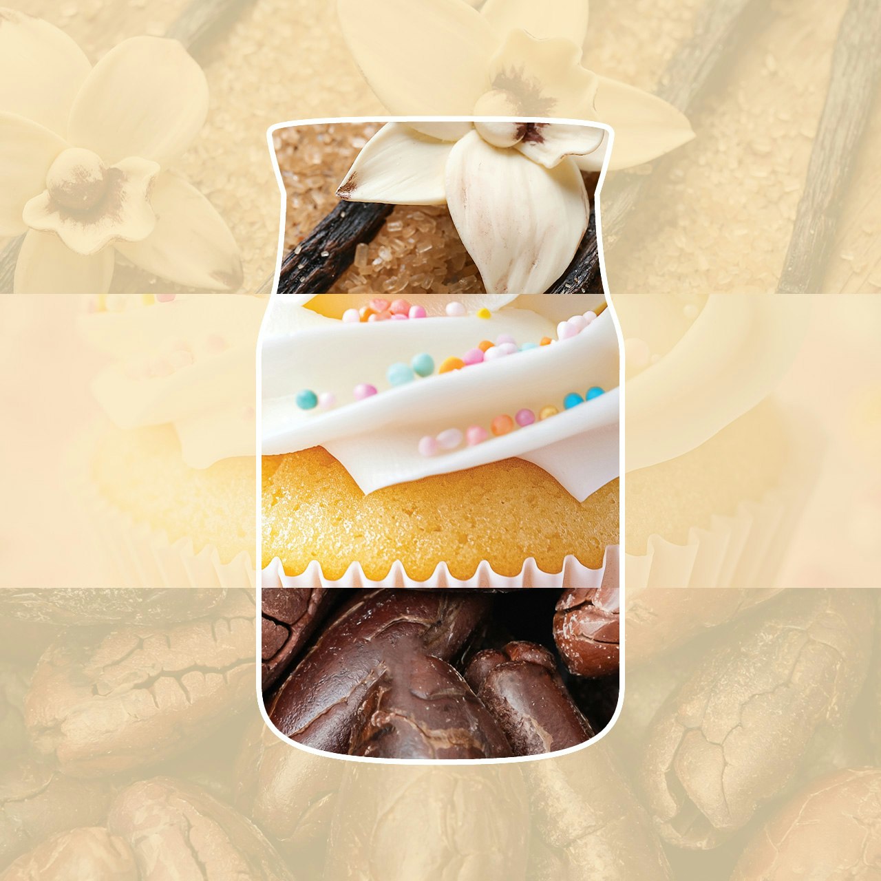 Profumatore auto Vanilla Cupcake