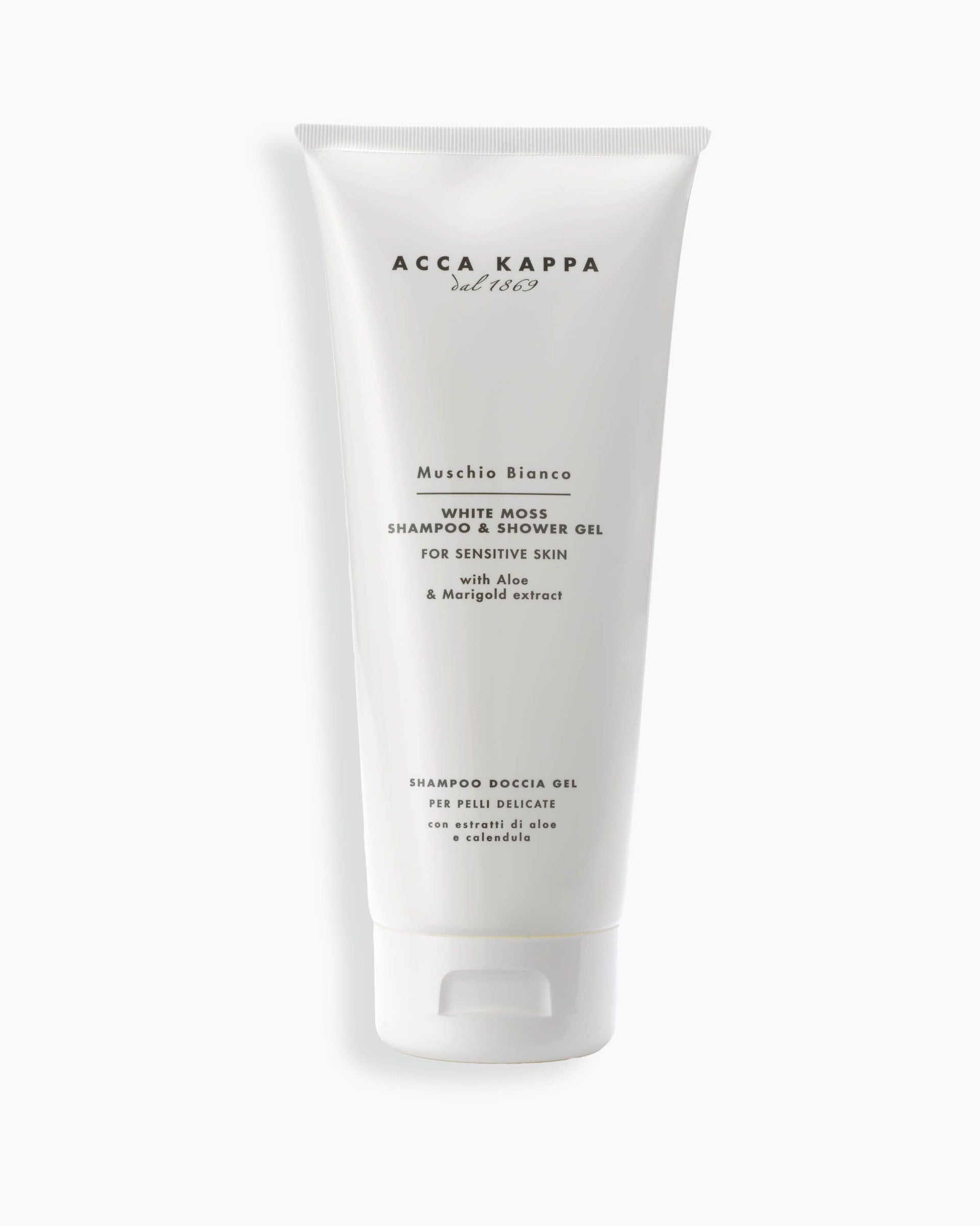 Shampoo Doccia Gel Delicato Muschio Bianco 200ml