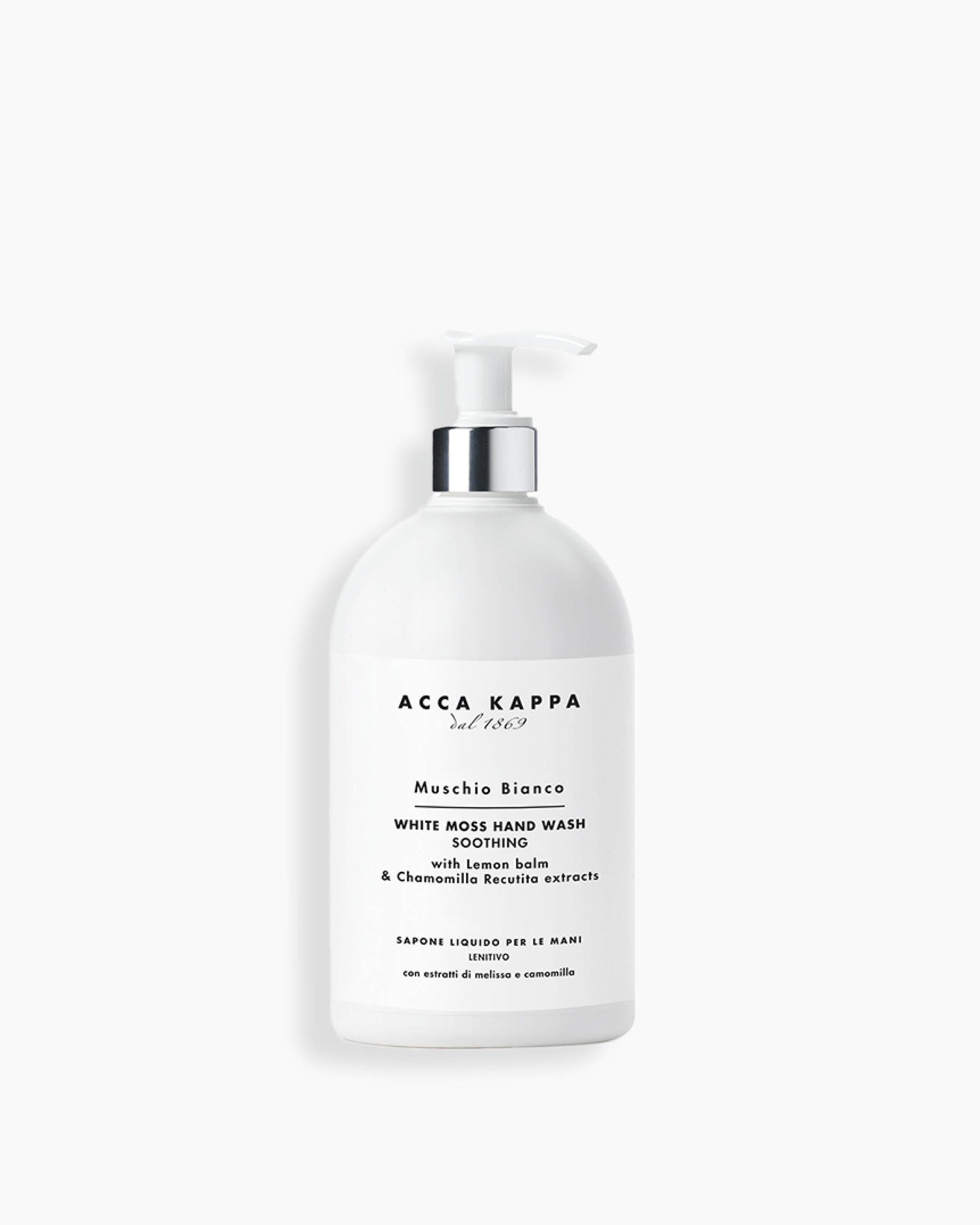Sapone mani liquido Muschio Bianco Acca Kappa 300ml