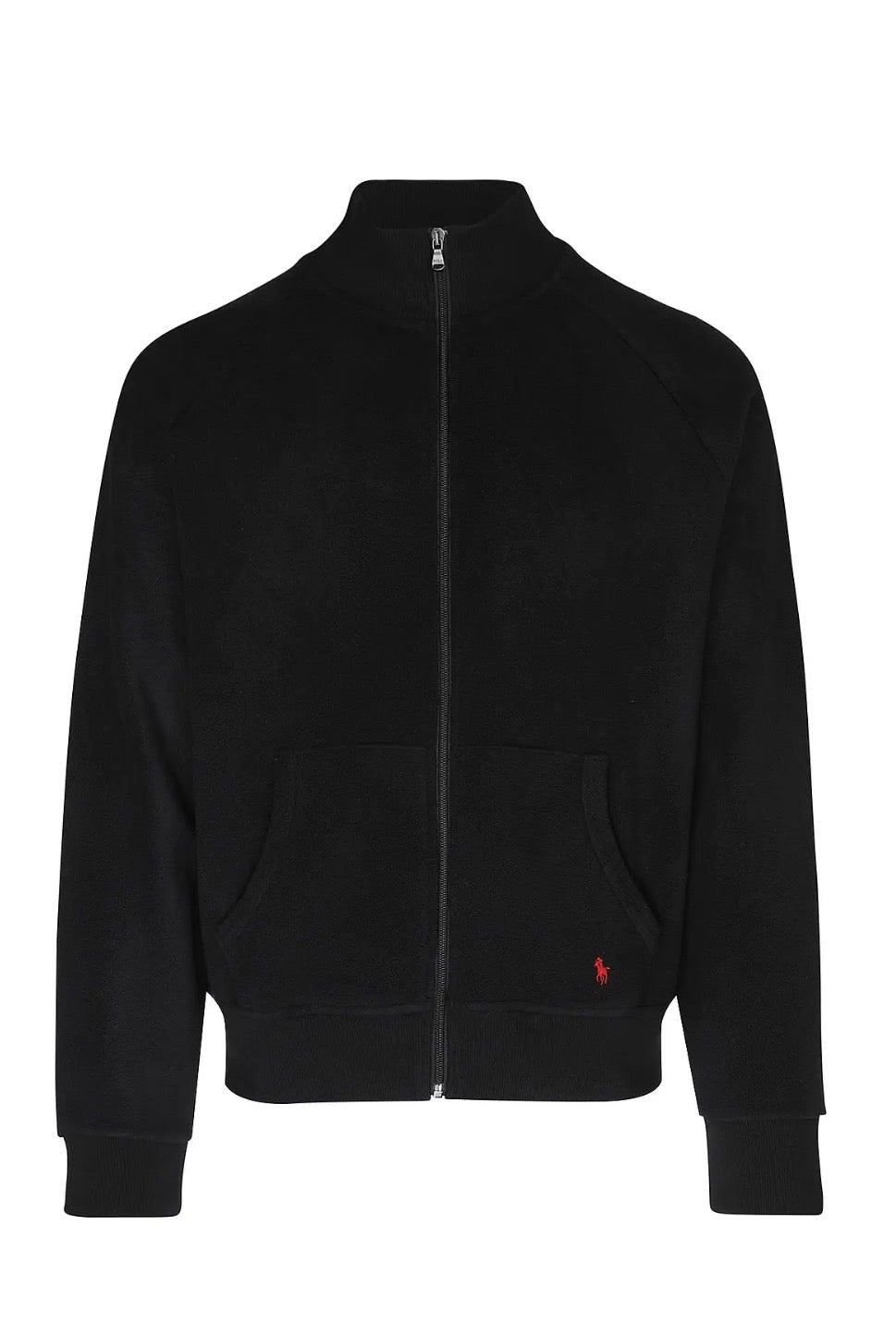 Felpa con cerniera in pile Polo Ralph Lauren Nero