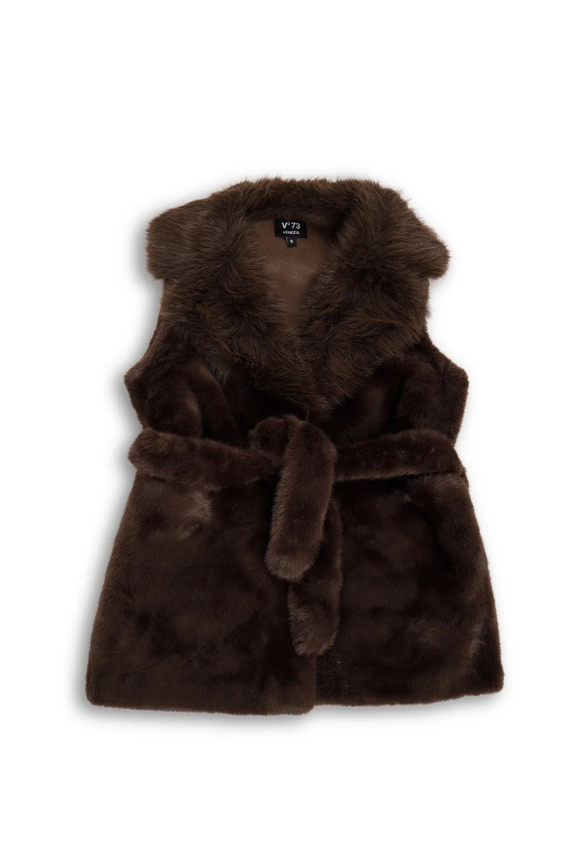GILET PRINCESS MARRONE V73