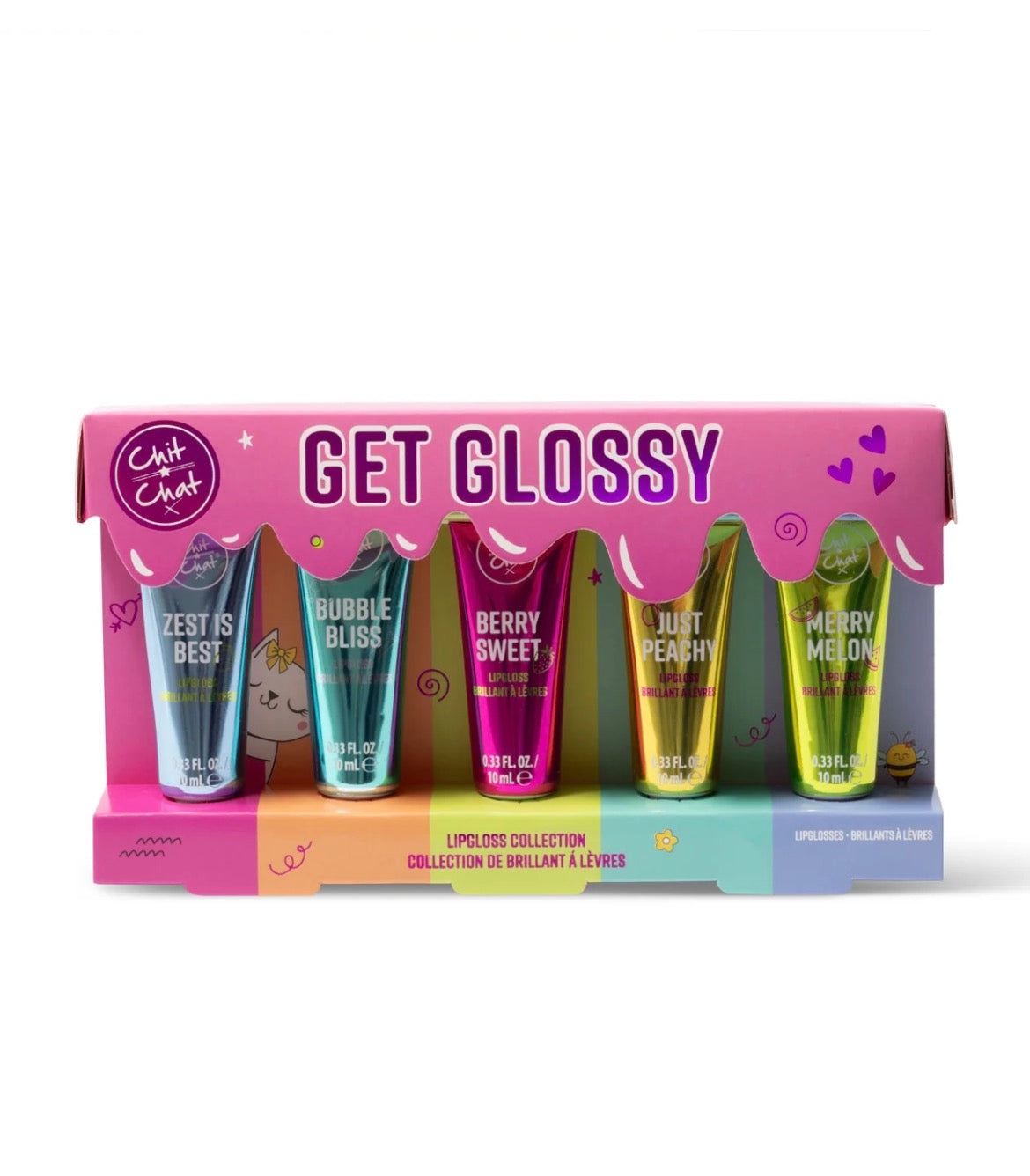 GET GLOSSY LIPGLOSS SET BAMBINO CHIT CHAT
