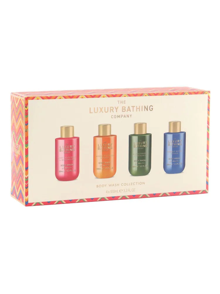 BODY WASH COLLECTION gift set THE LUXURY BATHING COMPANY