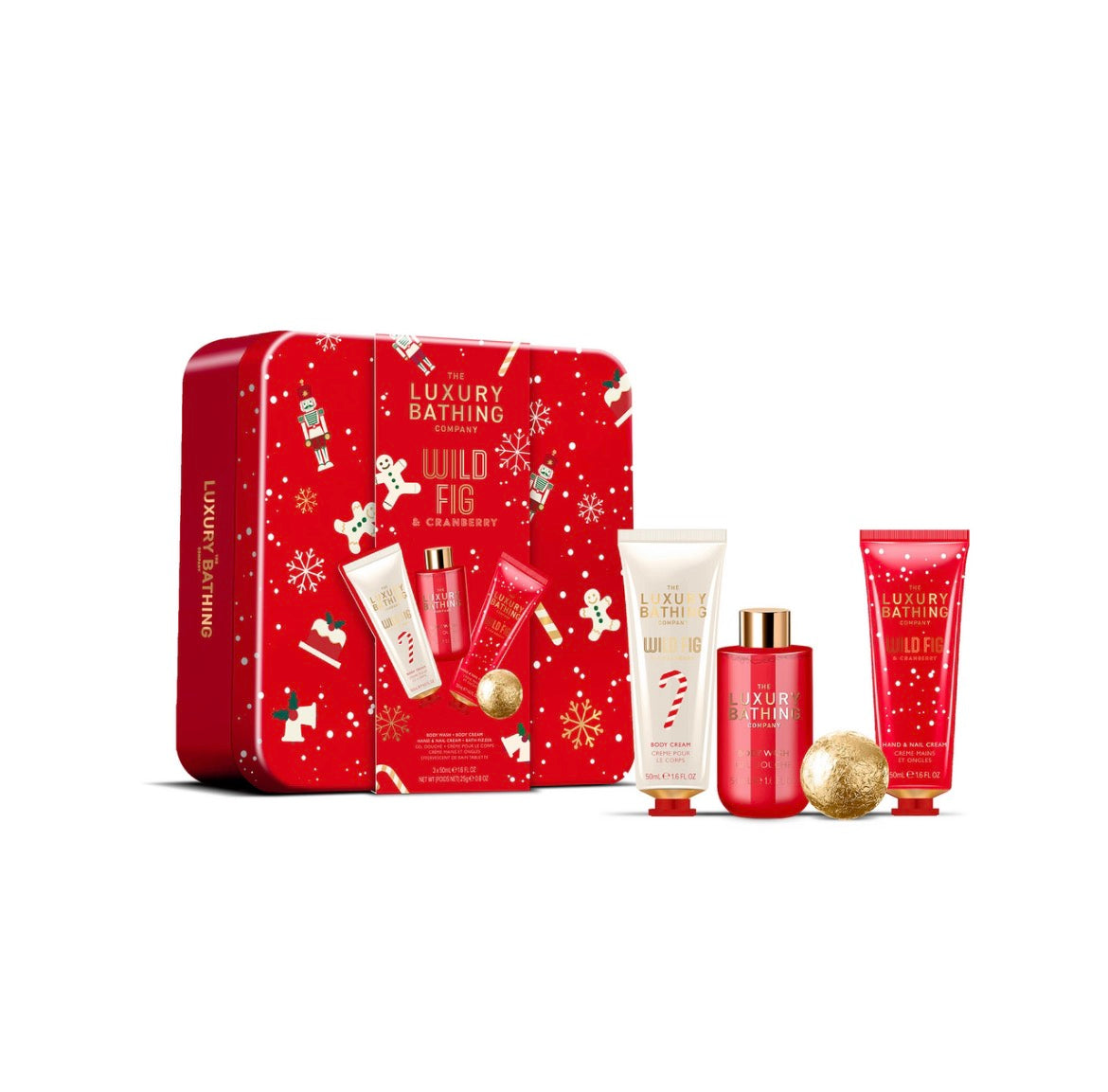 GIFT SET WILD FIG AND CRANBERRY - THE LUXURY BATHING COMPANY
