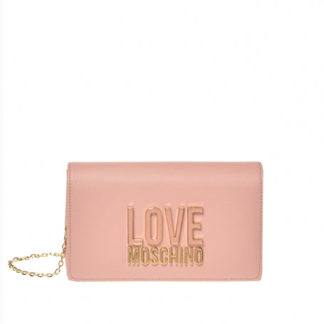 Borsa A Tracolla Rosa Logo Love