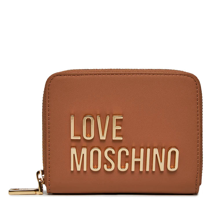 portafoglio castagna Love Moschino