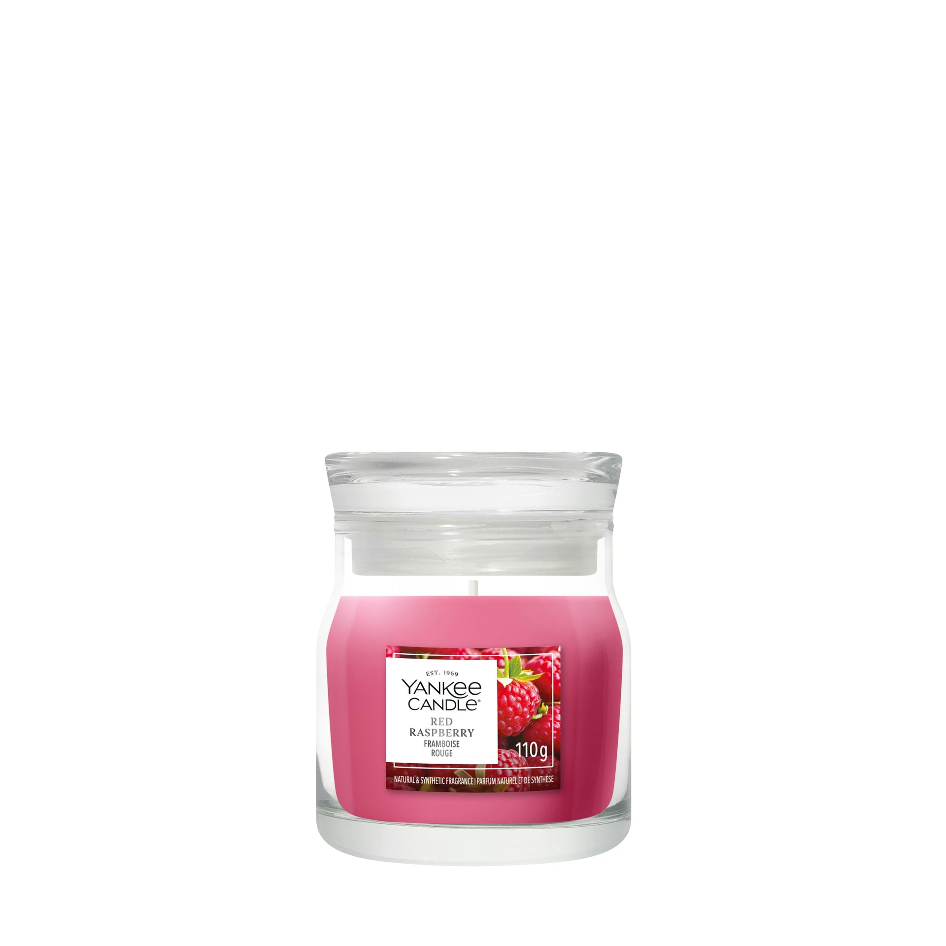 Candela Red Raspberry Yankee Candle