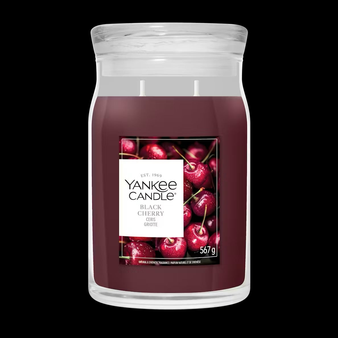 Candela Black Cherry Yankee Candle