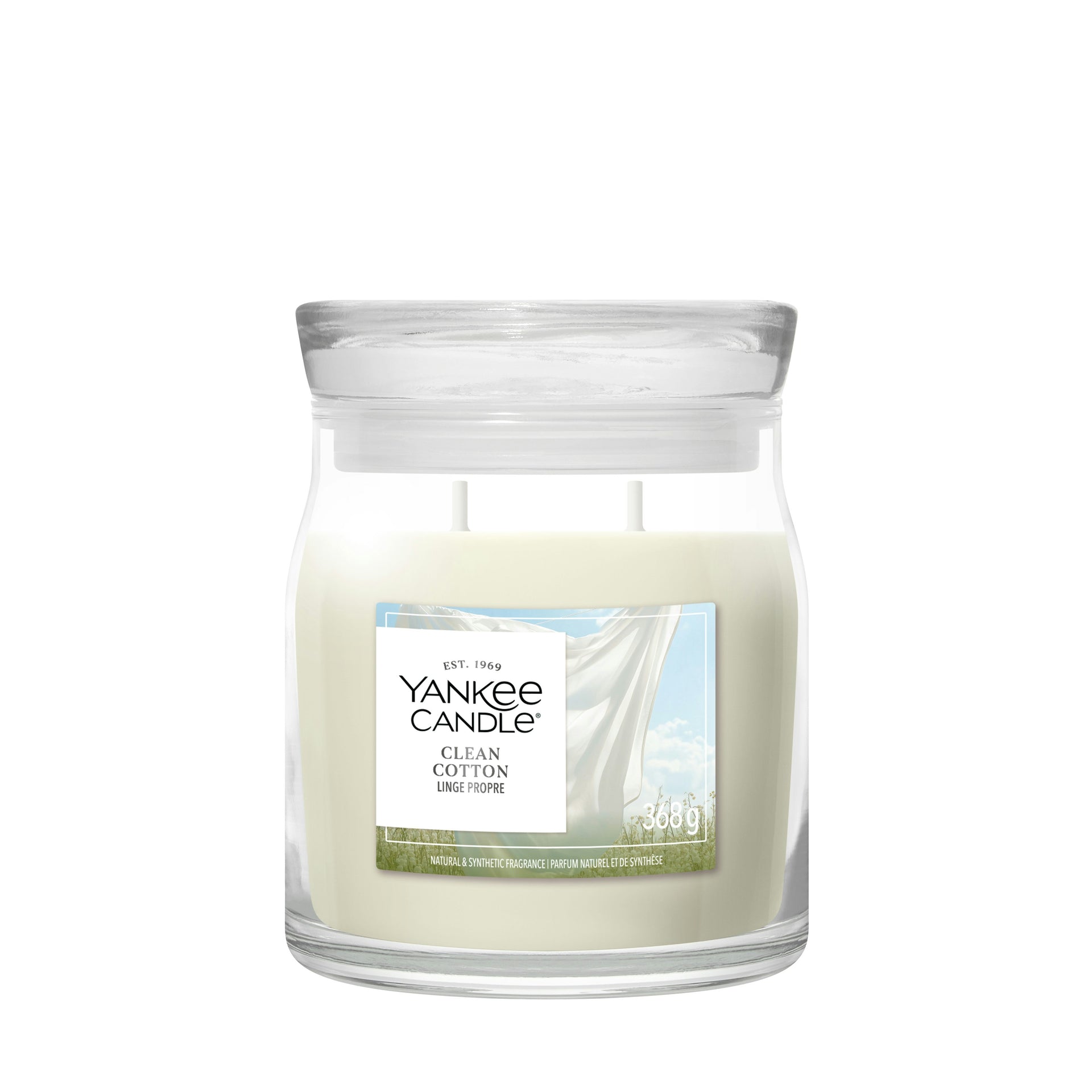 Candela Clean Cotton Yankee Candle