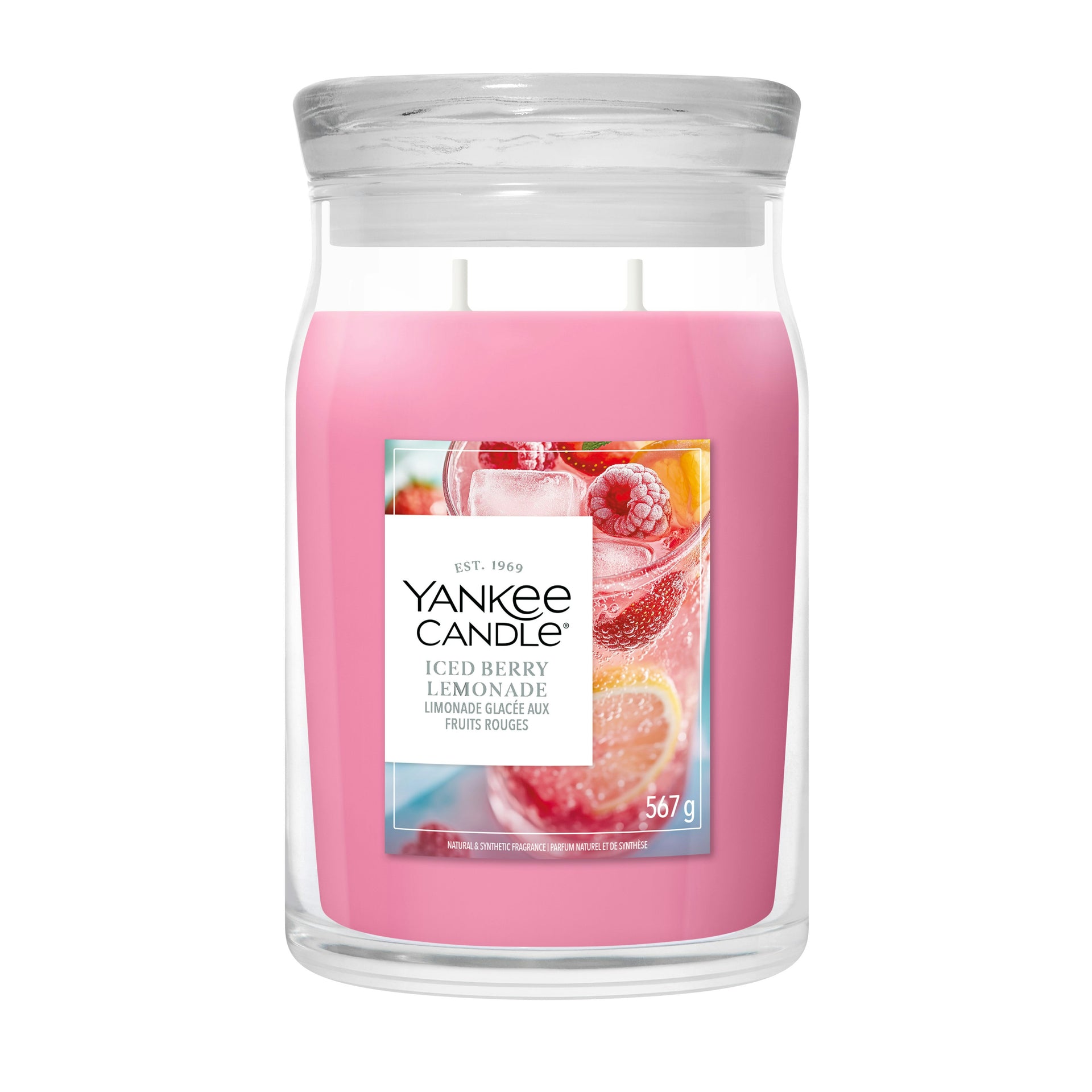 Candela Iced Berry Lemonade Yankee Candle