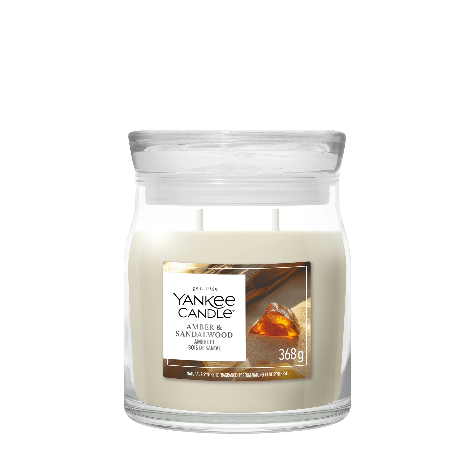 Candela Amber & Sandalwood Yankee Candle