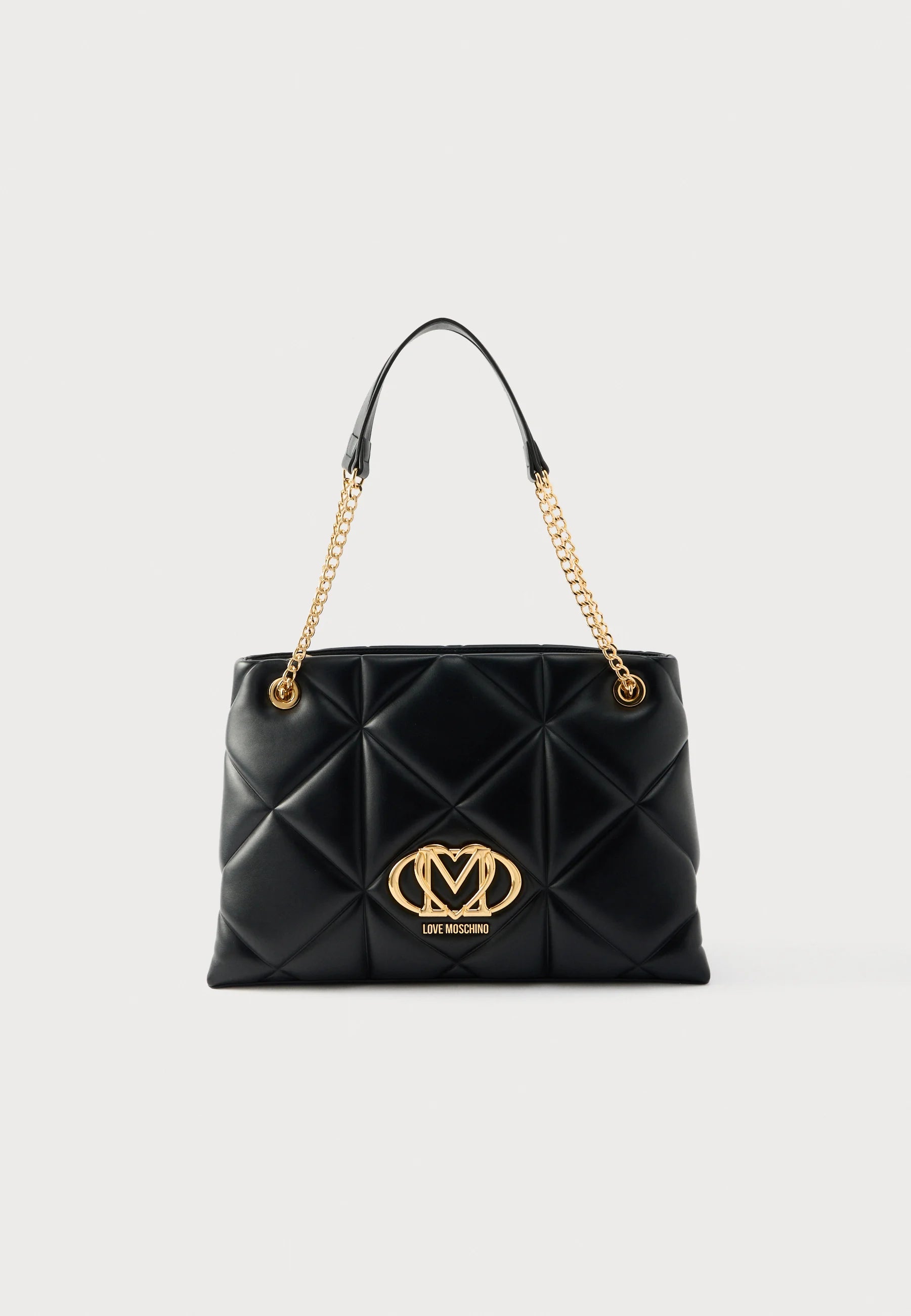 Borsa Embossed nero Love Moschino