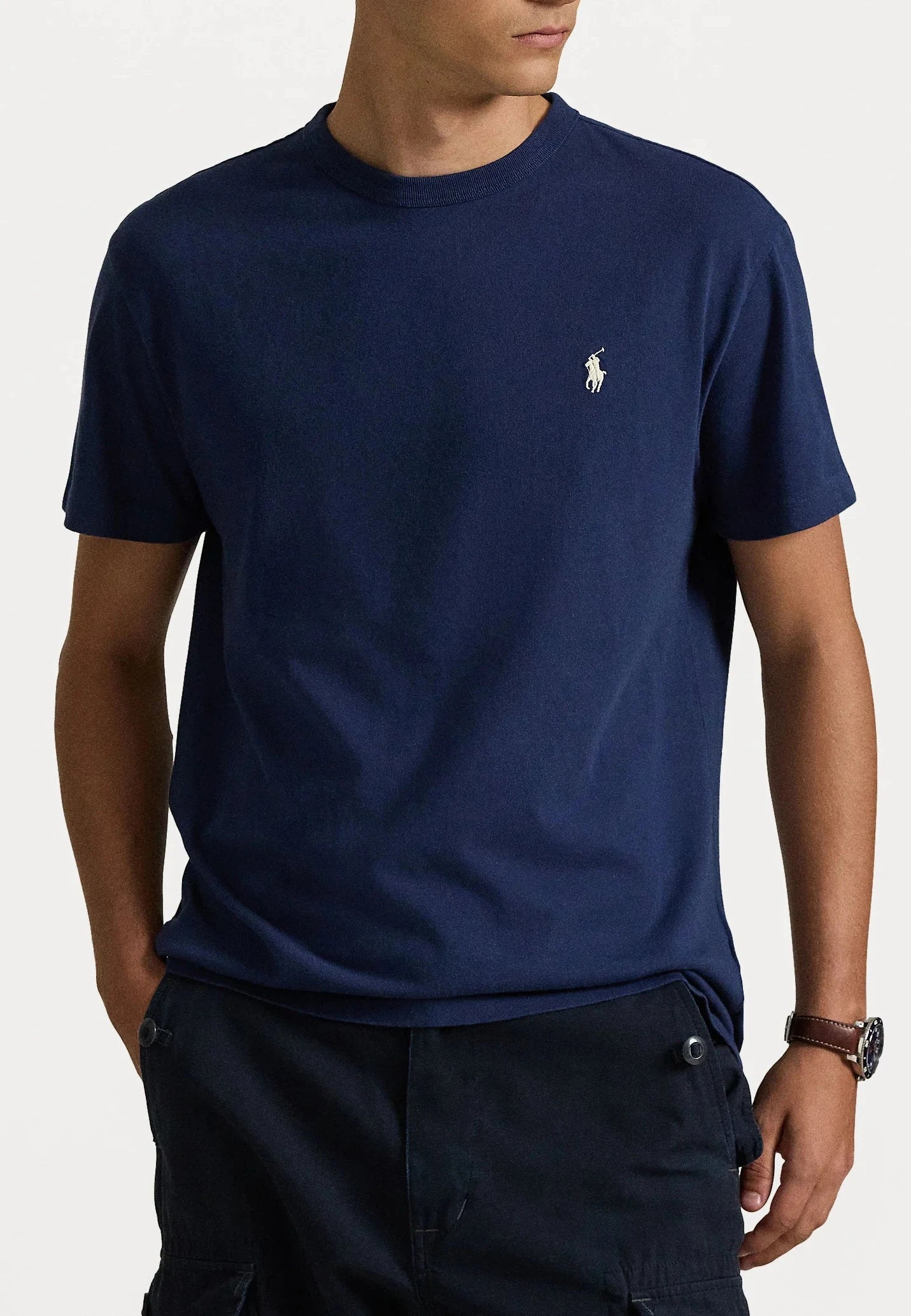 Maglietta in jersey Classic-Fit Polo Ralph Lauren Blu Navy