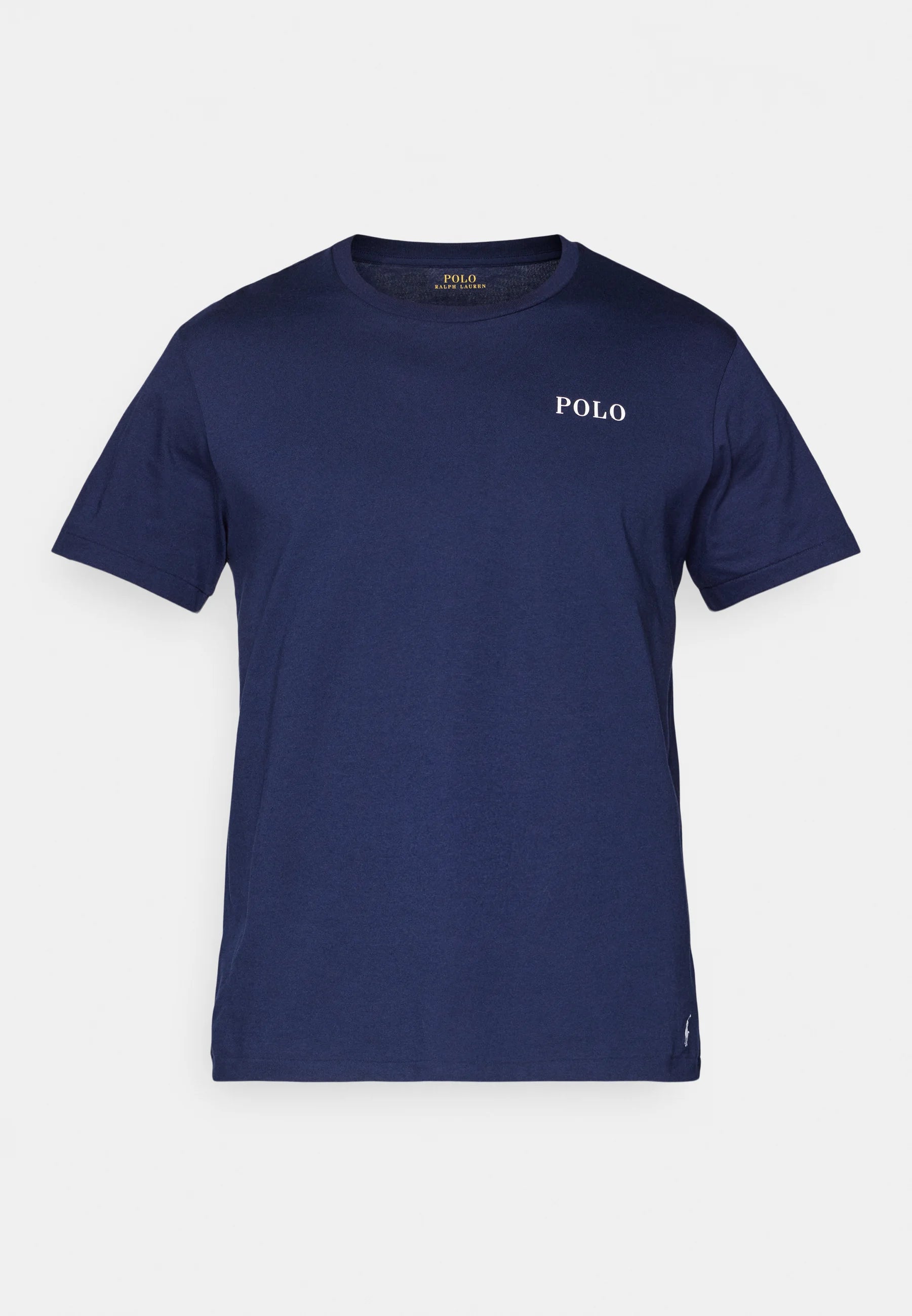 Maglietta in Jersey Polo Ralph Lauren Blu Navy