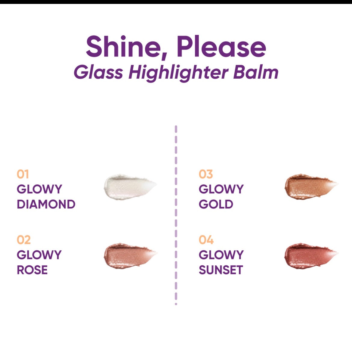 Shine, Please – Glassy Highlighter Balm – Illuminante Cremoso Sublimante