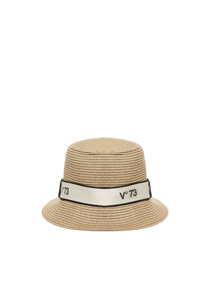 RAFFIA BUCKET HAT V73 taglia M