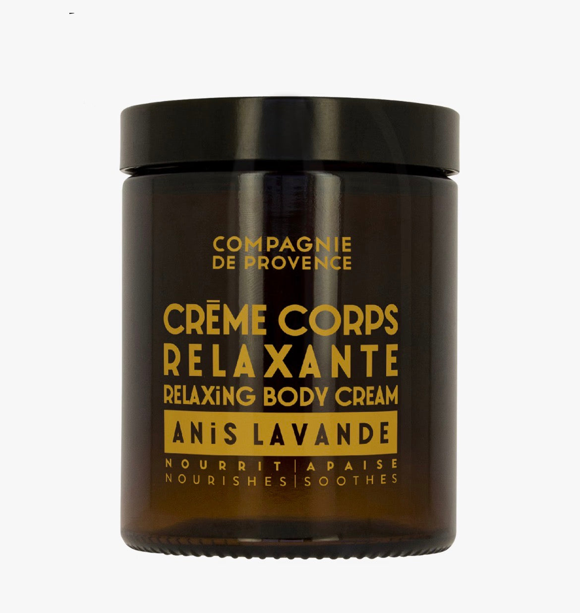 Crème corps relaxante - Anis lavande - 180 mL