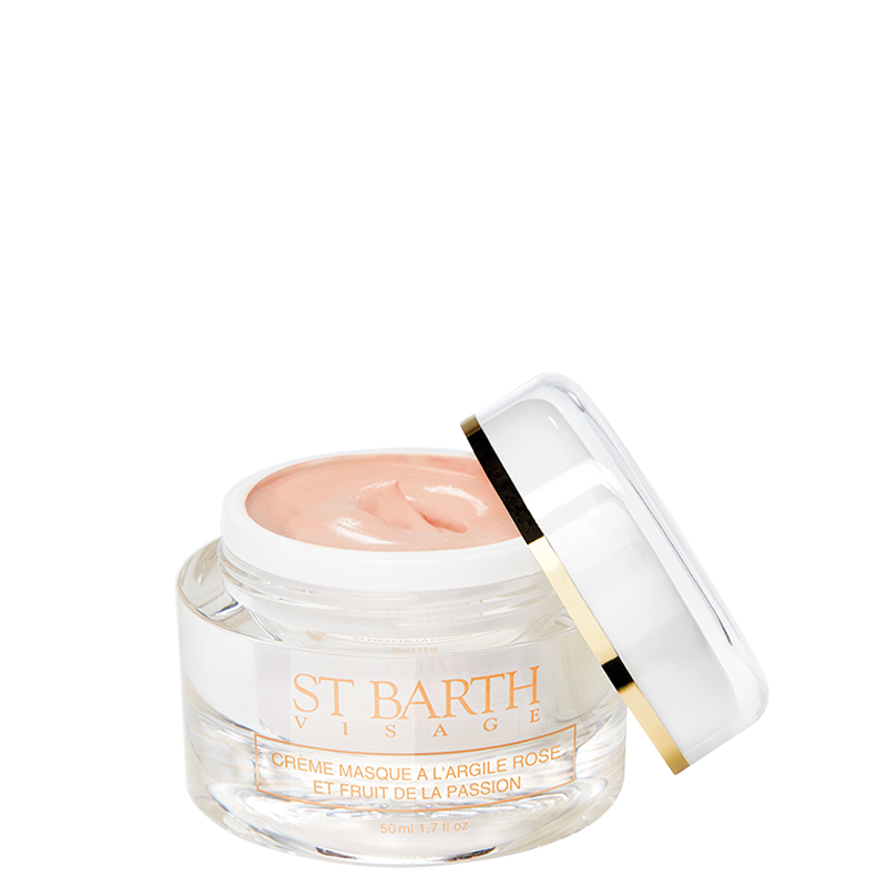 LIGNE ST BARTH MASCHERA IN CREMA ALL'ARGILLA ROSA & FRUTTO DELLA PASSIONE 50ml