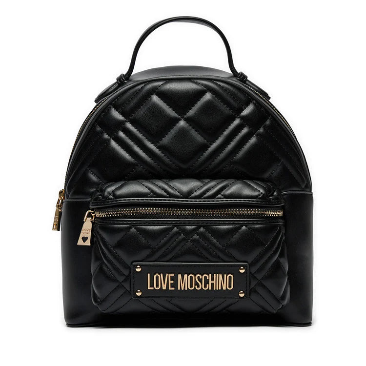 LOVE MOSCHINO ZAINO QUILTED PU NERO