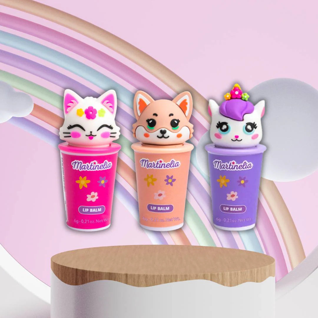 FRIENDLY ANIMALS LIP BALM - Fruit Flavored Lip Balm