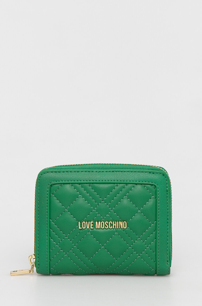 LOVE MOSCHINO PORTAFOGLIO VERDE ERBA