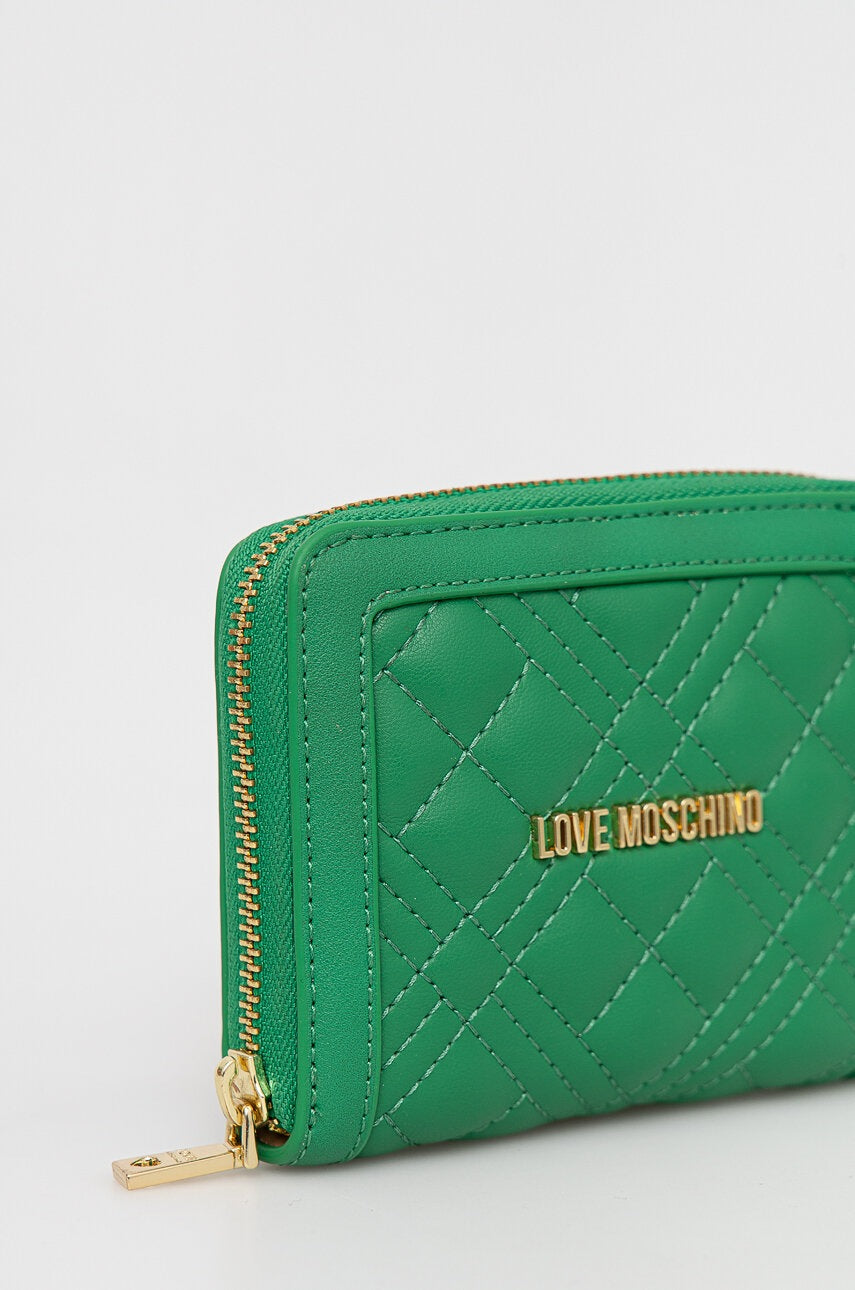 LOVE MOSCHINO PORTAFOGLIO VERDE ERBA