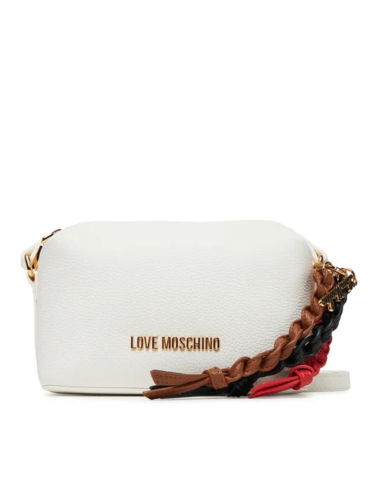 LOVE MOSCHINO BORSA TRACOLLA VITELLO CON CHARMS