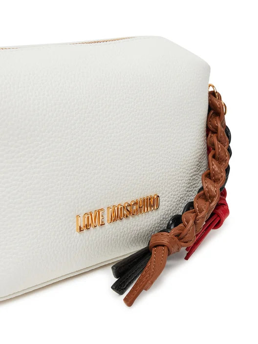 LOVE MOSCHINO BORSA TRACOLLA VITELLO CON CHARMS