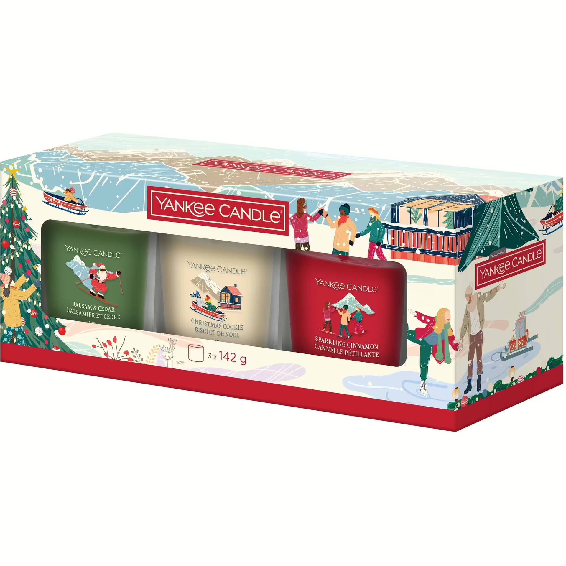 confezione regalo 3 candele Yankee Candle